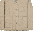 AQUASCUTUM Zip-off Womens Quilted Jacket Beige M Fashion