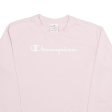 CHAMPION Girls Sweatshirt Pink XL Supply