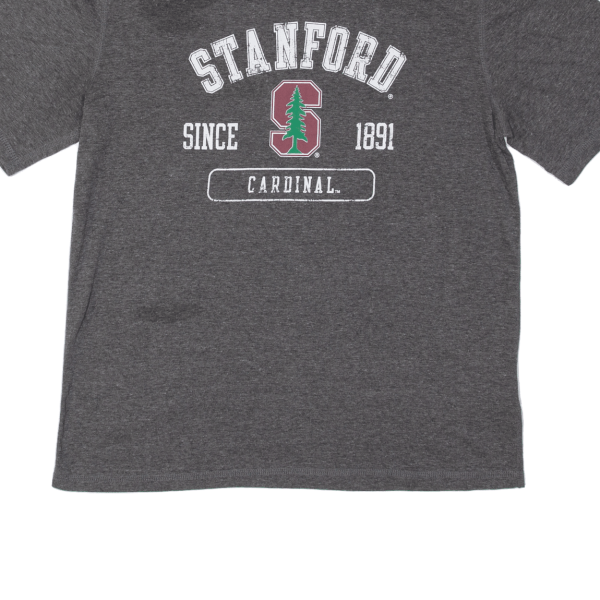 CHAMPION Stanford Cardinal Mens T-Shirt Grey USA M For Cheap