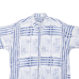 CAMAIEU Mens Shirt White Crazy Pattern M Online now