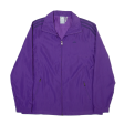 ADIDAS Mesh Lined Womens Track Jacket Purple UK 14 Discount