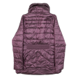 BARBOUR Shannon Quilt Insulated Womens Puffer Jacket Purple UK 10 For Discount