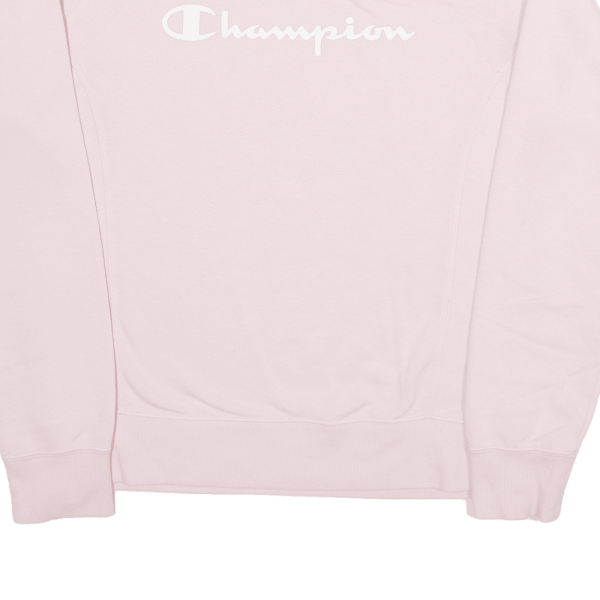 CHAMPION Girls Sweatshirt Pink XL Supply