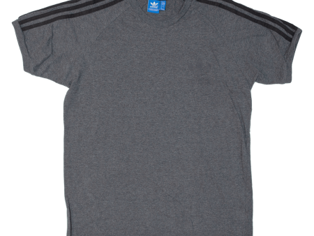 ADIDAS ORIGINALS Mens T-Shirt Grey L Supply