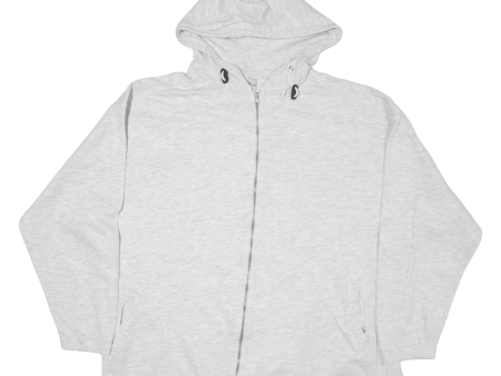 UNITED PEOPLE Mens White Hoodie Full Zip XL Cheap