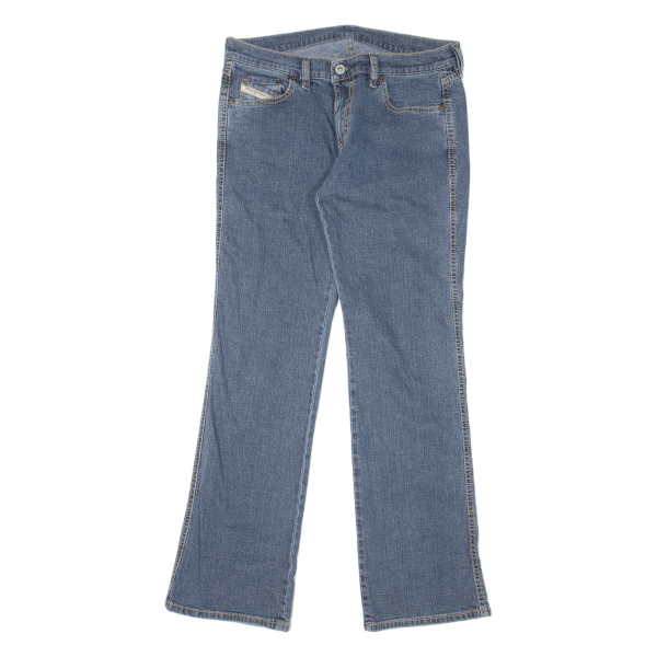 DIESEL Womens Jeans Blue Regular Bootcut W30 L30 Hot on Sale