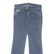 DIESEL Womens Jeans Blue Regular Bootcut W30 L30 Hot on Sale