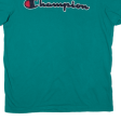 CHAMPION Mens T-Shirt Green XS For Sale