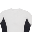 FILA Crop Girls T-Shirt White 1 2 Zip M For Cheap