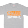 ANVIL Cypress Centurions Football Mens T-Shirt Grey USA S For Cheap