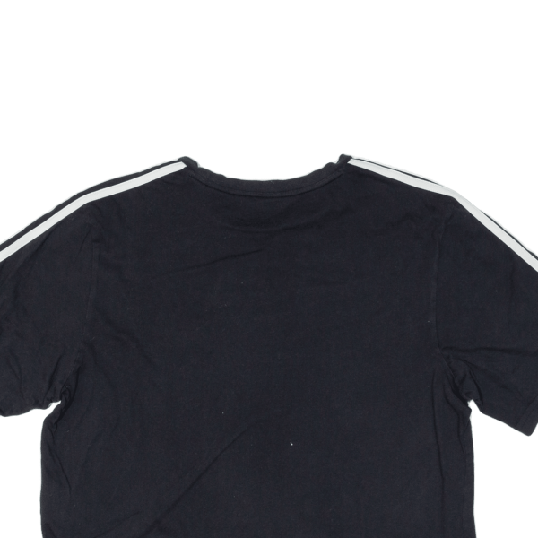 ADIDAS Cropped Womens T-Shirt Black M Fashion