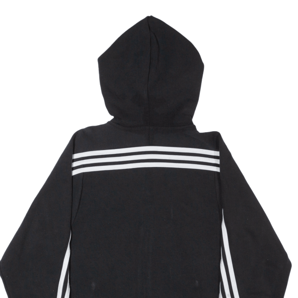 ADIDAS Womens Black Hoodie Full Zip XS Hot on Sale