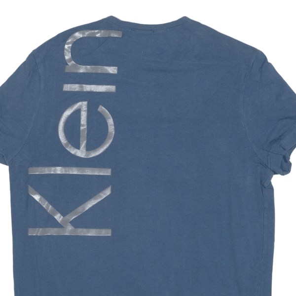 CALVIN KLEIN JEANS Womens T-Shirt Blue S Online Hot Sale