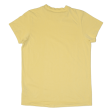 ADIDAS Womens T-Shirt Yellow UK 8 Supply