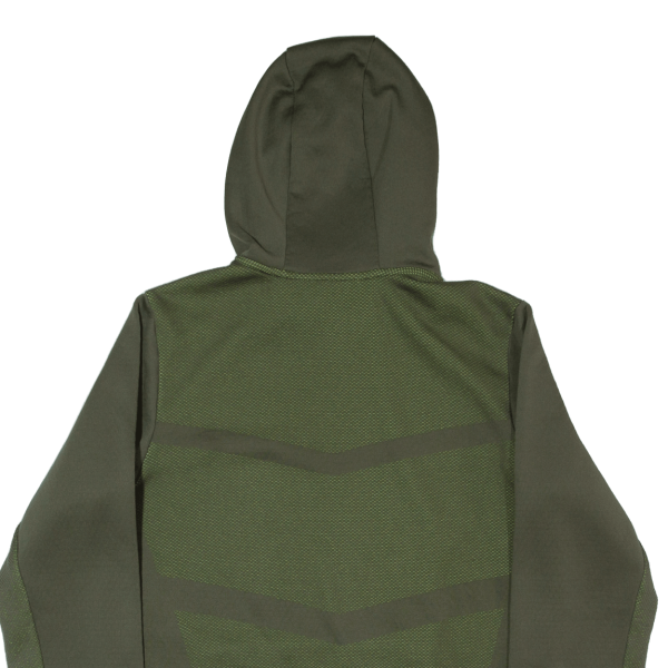 NIKE Therma Fit Mens Green Hoodie S Online Sale