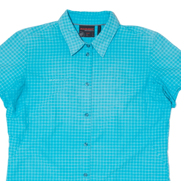 MAMMUT Womens Shirt Blue Check L Online