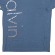 CALVIN KLEIN JEANS Womens T-Shirt Blue S Online Hot Sale