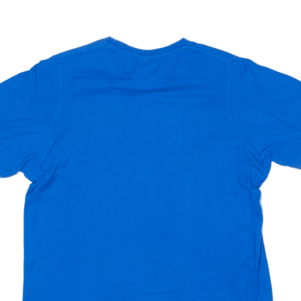 ADIDAS Mens T-Shirt Blue Crew Neck S Supply