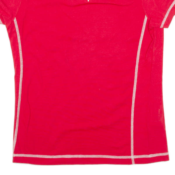 CHAMPION Girls T-Shirt Red L Discount