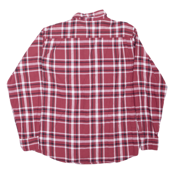 WRANGLER Mens Shirt Red Check Long Sleeve L Online now