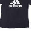 ADIDAS Womens T-Shirt Black L Fashion