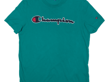 CHAMPION Mens T-Shirt Green XS For Sale