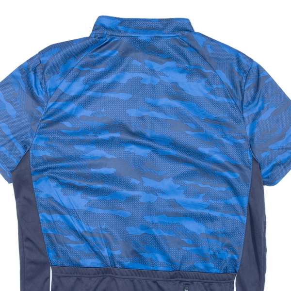 CRIVIT Cycling Full-Zip Mens Jersey Blue XL For Discount