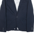 ZARA Man Mens Blazer Jacket Blue L Discount