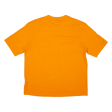 ADIDAS Womens T-Shirt Orange UK 12 on Sale