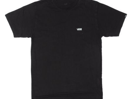 VANS Mens T-Shirt Black S Hot on Sale