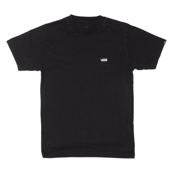 VANS Mens T-Shirt Black S Hot on Sale