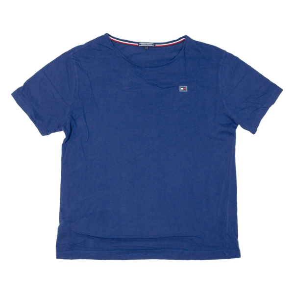 TOMMY HILFIGER Mens T-Shirt Blue M on Sale