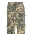 BLACKSQUAD Camo Cargo Jogger Mens Trousers Green Slim Tapered W26 L30 Online now