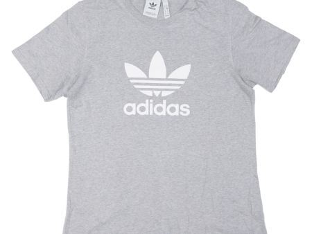 ADIDAS ORIGINALS Mens T-Shirt Grey M Hot on Sale