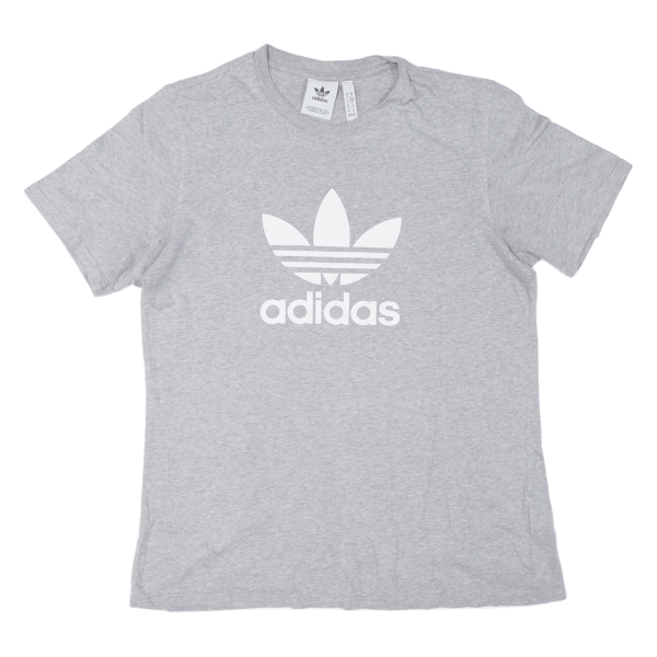 ADIDAS ORIGINALS Mens T-Shirt Grey M Hot on Sale