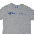 CHAMPION Mens T-Shirt Grey S on Sale