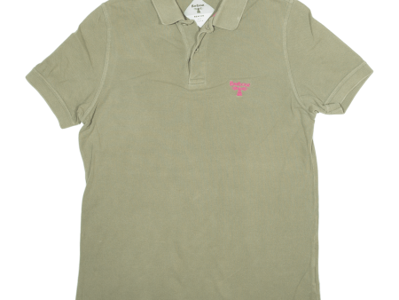 BARBOUR Beacon Womens Polo Shirt Green S For Cheap