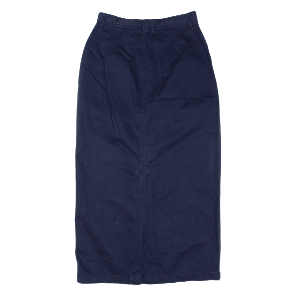 CHRISTOPHER & BANKS Womens Straight Skirt Blue Long S Online Hot Sale