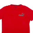 PUMA Mens T-Shirt Red L Online Sale