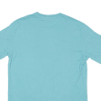 CHAMPION Mens T-Shirt Blue Crew Neck M on Sale