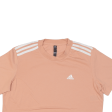 ADIDAS Cropped Prime Green Womens T-Shirt Pink S Online Hot Sale