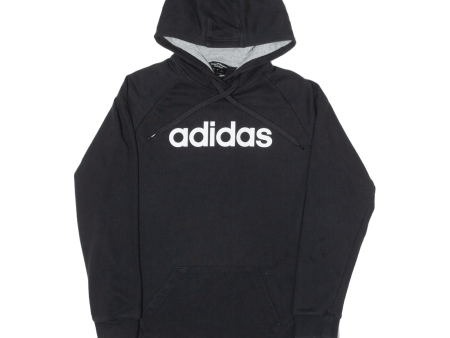 ADIDAS Womens Black Hoodie S Sale