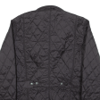 BARBOUR Womens Quilted Jacket Black UK 12 Supply