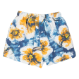 CALVIN KLEIN Mesh Lined Mens Swimming Shorts Blue Relaxed Floral M W28 Cheap