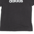 ADIDAS Womens T-Shirt Black Crew Neck M Online Hot Sale