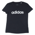 ADIDAS Stretch Womens T-Shirt Black S Online now