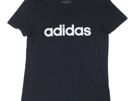 ADIDAS Stretch Womens T-Shirt Black S Online now