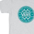 VANS Mens T-Shirt Grey S For Cheap