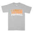 ANVIL Cypress Centurions Football Mens T-Shirt Grey USA S For Cheap