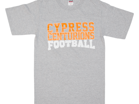 ANVIL Cypress Centurions Football Mens T-Shirt Grey USA S For Cheap